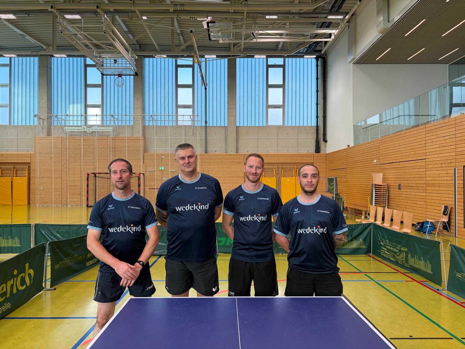 Équipe Gréiwemaacher 1 de tennis de table, Séniors, championnat Championnat Séniors NL 2 Division 1