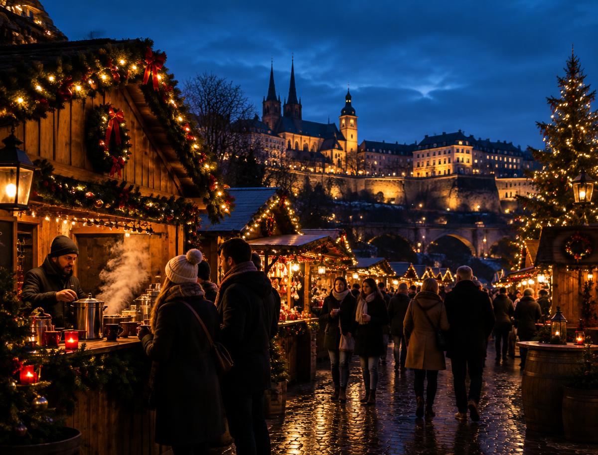 Sortie au marché de Noël
